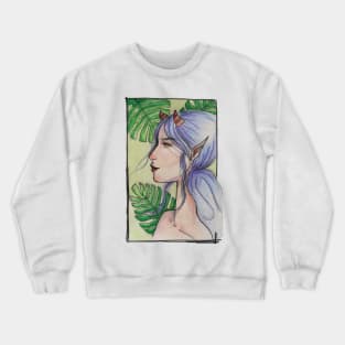 Laurel the nymph Crewneck Sweatshirt